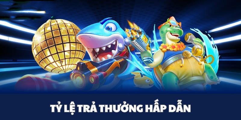 Tỷ lệ trả thưởng cao chính là điểm cộng lớn của AG Fishing