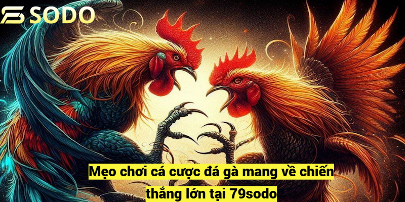 Mẹo chơi cá cược đá gà mang về chiến thắng lớn tại 79sodo